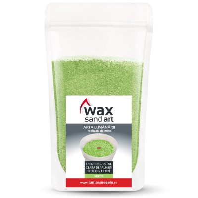 250 g WaxSandArt Verde Neparfumat